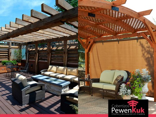 Ideas de Pérgolas y Terrazas para disfrutar | CobertizosPewenkuk.cl